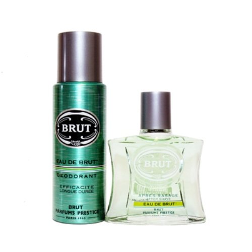 Brut After Shave and Deodorant with Wash Bag Set