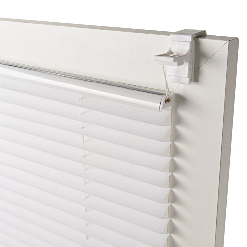 Sol Royal® Plissee SolDecor P25 -90 x 130 cm Weiß – Klemm-Fix ohne Bohren – Plissee-Rollo Jalousie für Fenster & Türen - 7
