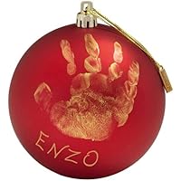 Pallina Di Natale Con Impronta - Decorazione Albero Natalizio, Kit Personalizzato Per Bambini - Foto 11