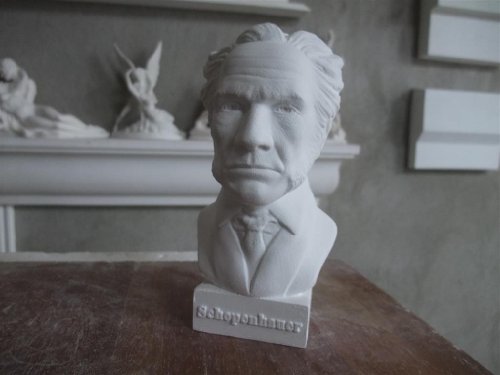gipsnich Büste Schopenhauer, Arthur - 3