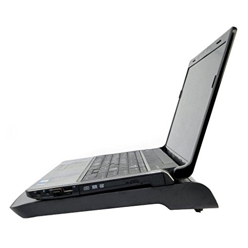 LS Premium Notebook Kühler LS-T5 | Laptop Cooling Pad Ständer| 5x Lüfter / Fan | mit 2 x USB HUB und blaue LED | 10″-17″ Zoll - 6