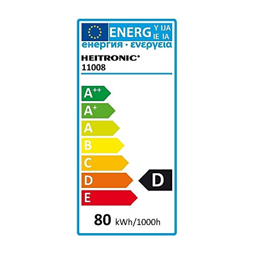 HEITRONIC HALOGEN STABLAMPE 118MM R7S 80W WARMWEISS