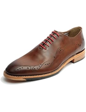Gordon & Bros Herrenschuhe Mirco S160960 Klassischer Herren Business Schnürhalbschuh, Businessschuh, Brogue, perforiertes...
