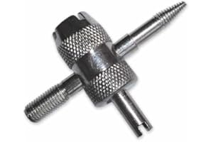 BRADAS Llave para inserción de válvula, llave de reparación.