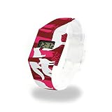 FÜCHSE Pappwatch/Paperwatch/Digitale Armbanduhr aus Tyvek®, absolut reißfest und wasserabweisend