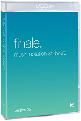 Finale V.25 Music Notation Software Retal Box Version (PC)