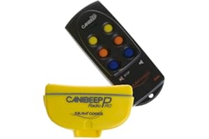 CANICOM Canibeep Radio Pro - Telecomando + Collare Localizzazione Acustica per Caccia - Portata 300 m - 12 Programmazioni - 3 Modalità di Funzionamento - Regolazioni Personalizzate - Impermeabile