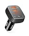 Produktbild Anker Roav SmartCharge Car Kit F2, Wireless In-Car FM Transmitter Radio Adapter, Bluetooth 4.2 Receiver, Car Locator, App Support Car Charger(Certified Refurbished)