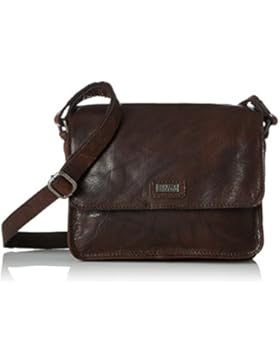 Spikes & Sparrow Damen Crossover Bag Umhängetasche, 7x16x22 cm