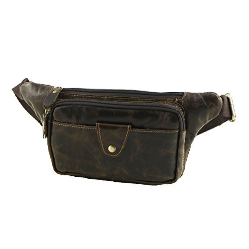 Preisvergleich Produktbild Mega Tuscany , Herren Schultertasche Dunkelbraun