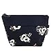 Produktbild dylandy Kosmetik Make up Tasche Toiletry Beauty Tasche Travel Organizer-Wash Bag Coin Purse Mini Brieftasche für Damen Mädchen 12 * 12 * 7 cm (schwarz)