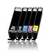 Produktbild Cenado Reinigungspatronen Set für CANON PIXMA IP7200 IP7250 IX6850 MG5450 MG5550 MG5650 MG6350 MG6450 MG6650 MX725 MX925 etc. mit Chip, kompatibel zu CANON PGI550 CLI551