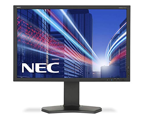 NEC P242W - Monitor  61 21 cm  24 1    8 ms  350 cd m    Negro  Kensington  100 x 100  200 x 100 mm 