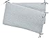 Produktbild KraftKids Nestchen Musselin grau Pusteblumen, Bett-Umrandung für Baby-Bett 140 x 70 cm, Baby-Nest mit separatem Außenbezug
