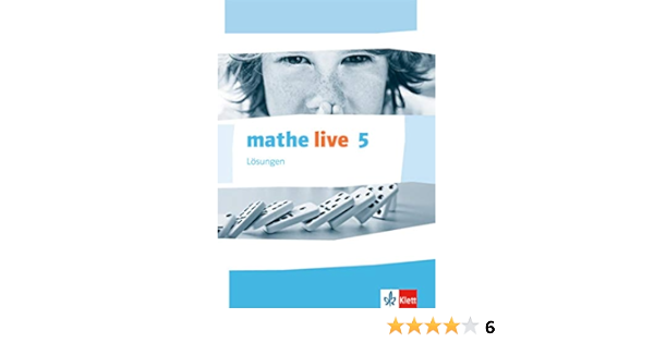 Mathe Live 5 Ausgabe W Losungen Klasse 5 Mathe Live Ausgabe W Ab 2014 Amazon De Bucher