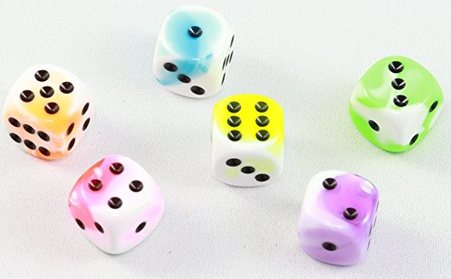 Preisvergleich Produktbild Augen-Würfel "Flashy" (6er-Set)