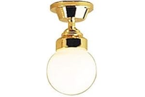 Melody Jane Dolls House Globe Ceiling Light 12V Electric Lighting Accessory 1:12 Scale