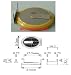 Produktbild Eunicell 1 x 1GS-CMOS Batterie/Battery BIOS BR / CR2032-1GS mit Lötfahne 3V für PC EINWEG v