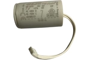 NUMERELL Condensateur pour volet roulant Bubendorff 7 µF avec connecteur pouvant s'adapter également au condensateur 6,5 µF