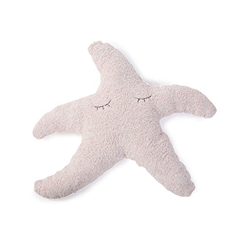 Preisvergleich Produktbild BAREFOOT DREAMS COZYCHIC DUSTY ROSE-WHITE STARFISH TOOTH FAIRY PILLOW