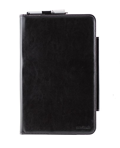 Navitech Leder Case / Cover passt mit oder ohne Docking Keyboard mit verstellbarem Stand für das Acer Aspire Switch 10e - 4