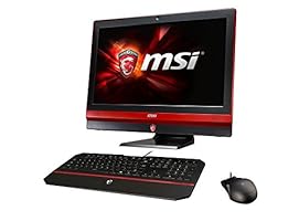 MSI 6QE-R7670H8G1T0DS10MHANXS All-In-One Gaming-PC (59.9cm / 23.6Zoll) Anti-Glare non-Touch Display, Intel Core i7-6700HQ, 8GB DDR3, 1TB HDD + 128GB SSD, Windows 10 Home) schwarz