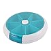 Produktbild Plastik 7 Abteile Medizin Pillendose Tablettendose Tablettenbox Medikamentenbox