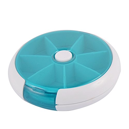 Preisvergleich Produktbild Plastik 7 Abteile Medizin Pillendose Tablettendose Tablettenbox Medikamentenbox
