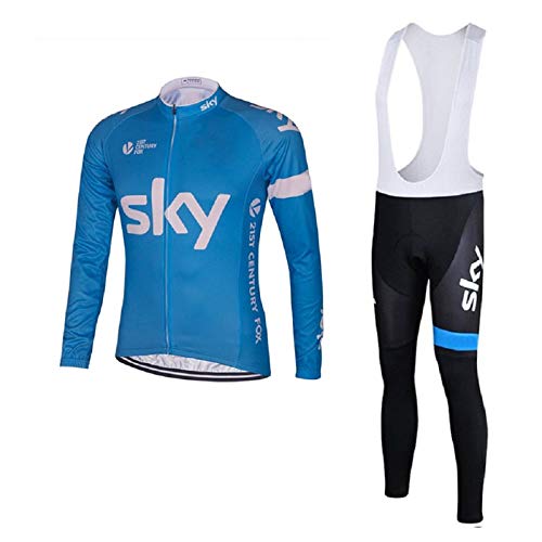 Wulibike Traje Ciclismo Hombre Conjunto Ropa Bicicleta Invierno Maillot MTB Manga Larga