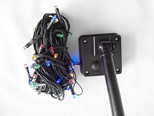 spécification 50étanche LED solar string, conte de Noël/gardon/partie/mariage/nouvel an pour 4 couleur décoration,