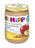 Hipp Zarte Haferflocken in Apfel