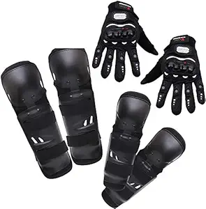 Lista Knee Elbow Guard Gear for Skating Cycling Adults Bike Motocross Racing Motorcycle Sports with Hand Gloves