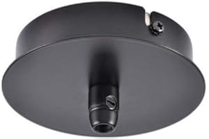 SLV FITU 1. Patère 1 passe-fil. Rond. Noir 132600