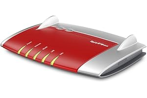 AVM FRITZ!Box 4040 International - Router WiFi AC 1300, banda dual, Mesh, 5 puertos Gigabit, Interfaz en Español