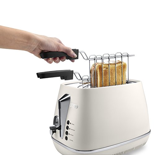 De’Longhi CTI 2103.W DISTINTA 2-Schlitz-Toaster, weiss - 4