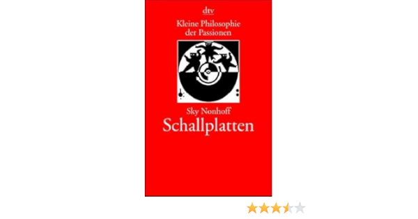 Kleine Philosophie Der Passionen Schallplatten Amazon De Nonhoff Sky Bucher