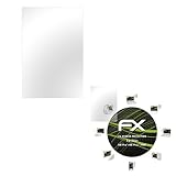 Zubehör@FoliX - Made in Germany *** Extrem kratzfeste, hartbeschichtete Schutzfolie - Mit einer Bleistifthärte von 4H bei 500g Schreibdruck, ist die Spiegelfolie sehr beständig gegen Kratzer