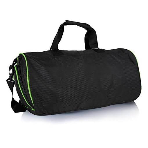 AREO Polyester 23 Cms Duffle Bag(8906044703797_Black) - Image 5