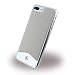 Produktbild Mercedes MEHCP7LCUSGR Echtleder Gebürstetes Aluminium Hart Schutzhülle für Apple iPhone 8 Plus / 7 Plus kristall grau