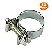 Produktbild 10 x Mini Kraftstoff Linie Jubilee Schlauch Clips Klemmen Diesel Benzin Rohr Kühlmittel Heizkörper [ 7 - 9mm ]