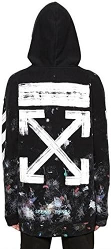 ECTIC 3D print fashion Street graffiti Men Hoodies Pullover Sweaters OF9974 (L, Black)