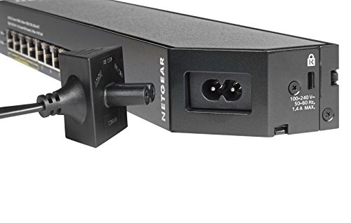 Netgear GSS108EPP-100EUS Pro-Safe 8-Port Gigabit Ethernet Web Managed PoE+ Click Switch schwarz - 5