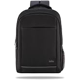 Mila Seri W500 15.60'' Ki3-01-003 Network 4 Reflekt&ouml;rl&uuml; Macbook,Mac Air Uyumlu Laptop Sırt &Ccedil;antası -Siyah