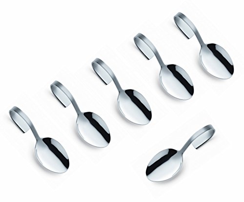 Amefa - Amuse Löffel, Häppchenlöffel, 6er Set, 18/10 Edelstahl - 1132ATL