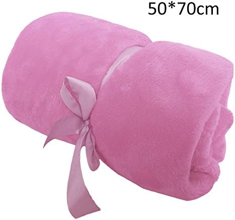 Flannel Fleece Blanket,Soft multi-functional Solid Color Soft Throw Blanket Warm Coral Plaid Blankets For Sofa,Car,Beds And Bedroom, Summer Blanket, Air Conditioning Blanket Travel Flanne Blanket