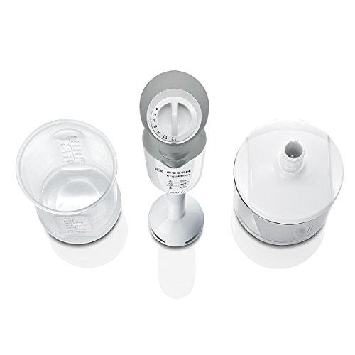 Bosch MSM66020 ergonomischer Stabmixer mit Zubehör, Kunststoff-Mixfuß mit QuattroBlade, 600 Watt - 4