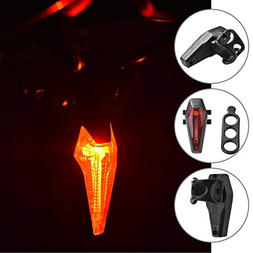 SUNSPEED Fahrradlicht Set/Fahrradbeleuchtung/Fahrradlampe, inkl. Frontlich und Rücklicht,50 LUX (260 Lumen) - 8