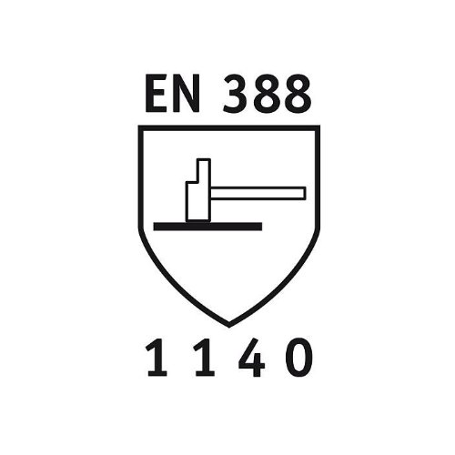 Nitras 6101 Strickhandschuhe Nylon/Baumwolle, Größe:10 - 2