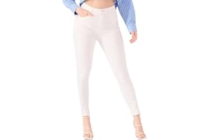 JMOJO Jeans For Women UK - High Waisted Skinny Fit Jeggings for Women UK - Skinny Jeans Women High Rise Womens Jeans with 5 Pocket Design & Belt Loops - Stretch Trousers Women Denim Soft Pant - Ladies Jeans