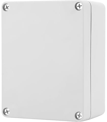 QILIPSU Junction Box with Mounting Plas 200x200x130mm ABS Be super welcome Plate QILIPSU Junction Box with Mounting Plas 200x200x130mm ABS Be super welcome Plate